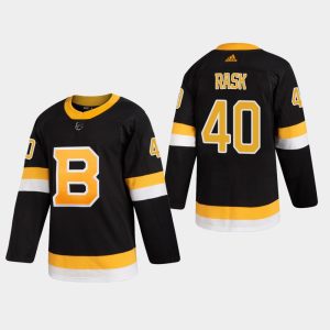 Herren Boston Bruins Eishockey Trikot Tuukka Rask #40 Alternate Schwarz Authentic Pro